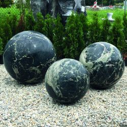 Granit-Kugel Yimeng Flower, ø 40 cm, 90 kg