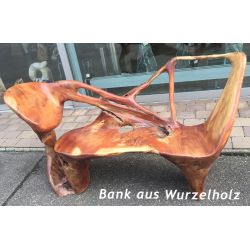 Wurzelholz Bank