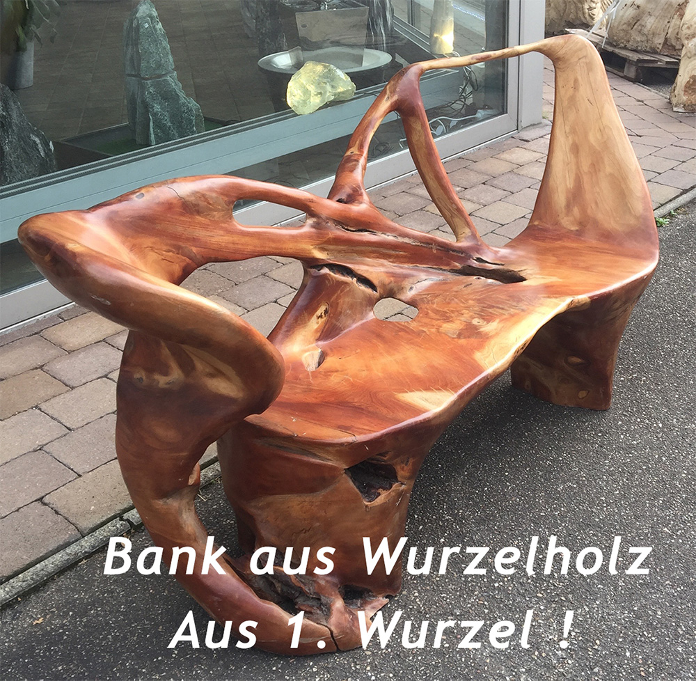 Wurzelholz Bank