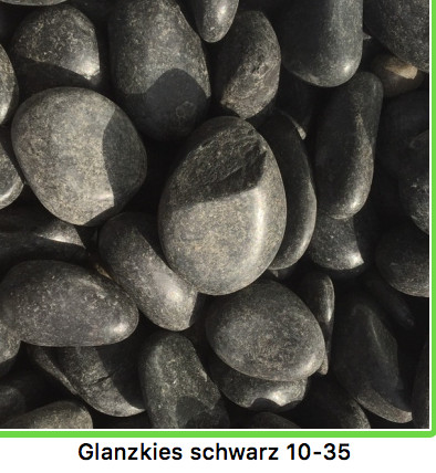 Glanzkies schwarz 10-35